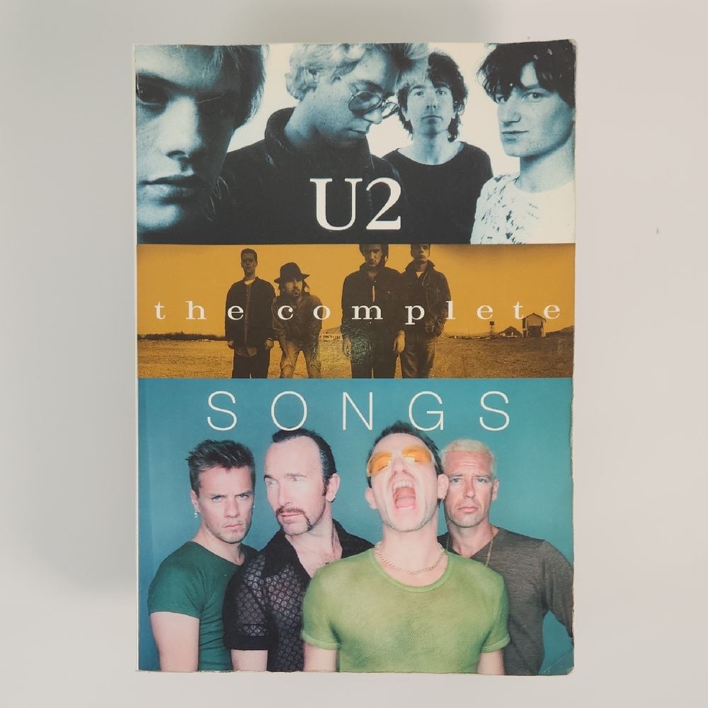 RARE "U2 the complete SONGS" Australian Import U2 Omnibus All U2 Up To '99